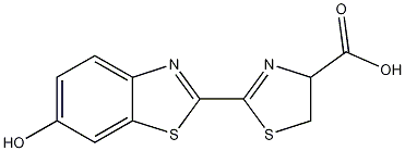 4-Thiazolecarboxylic acid,4,5-dihydro-2-(6-hydroxy-2-benzothiazolyl)- CAS#: 20240-21-5