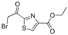 4-Thiazolecarboxylicacid,2-(bromoacetyl)-,ethylester(9CI) CAS#: 106060-93-9