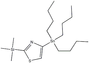 4-(Tributylstannyl)-2-(trimethylsilyl)thiazole CAS#: 252562-80-4