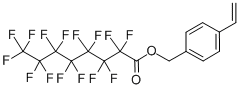 4-VINYLBENZYL PERFLUOROOCTANOATE CAS#: 230295-06-4