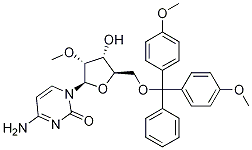 4-aMino-1-((2R,3R,4R,5R)-5-((bis(4-Methoxyphenyl)(phenyl)Methoxy)Methyl)-4-hydroxy-3-Methoxytetrahydrofuran-2-yl)pyriMidin-2(1H)-one CAS#: 103285-21-8
