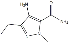 4-aMino-3-ethyl-1-Methyl-1H-pyrazole-5-carboxaMide CAS#: 247584-81-2