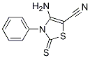 4-aMino-3-phenyl-2-thioxo-2,3-dihydrothiazole-5-carbonitrile CAS#: 13251-19-9