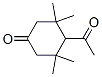 4-acetyl-3,3,5,5-tetramethylcyclohexan-1-one CAS#: 16556-46-0