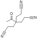4-acetyl-4-(2-cyanoethyl)heptanedinitrile CAS#: 126-50-1