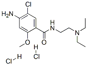 4-amino-5-chloro-N-[2-(diethylamino)ethyl]-2-methoxybenzamide dihydrochloride CAS#: 2576-84-3