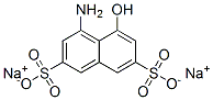 4-amino-5-hydroxynaphthalene-2,7-disulphonic acid, sodium salt CAS#: 17265-34-8