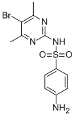 4-amino-N-(5-bromo-4,6-dimethyl-2-pyrimidinyl)benzenesulphonamide CAS#: 116-45-0