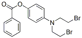 [4-(bis(2-bromoethyl)amino)phenyl] benzoate CAS#: 22954-10-5