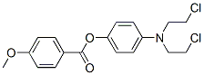 [4-[bis(2-chloroethyl)amino]phenyl] 4-methoxybenzoate CAS#: 22953-57-7