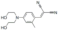 [[4-[bis(2-hydroxyethyl)amino]-2-methylphenyl]methylene]malononitrile CAS#: 25665-01-4