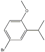 4-broMo-2-isopropyl-1-Methoxybenzene CAS#: 24591-33-1