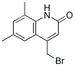 4-bromomethyl-6,8-dimethyl-2(1H)-quinolone CAS#: 23976-55-8