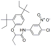 4'-chloro-2-(2,4-di-tert-pentylphenoxy)-3'-nitrobutyranilide CAS#: 27333-05-7
