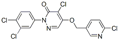 4-chloro-5-[(6-chloropyridin-3-yl)methoxy]-2-(3,4-dichlorophenyl)pyridazin-3-one CAS#: 107360-34-9