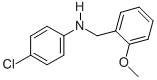 4-chloro-N-[(2-methoxyphenyl)methyl]aniline CAS#: 100709-38-4