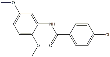 4-chloro-N-(2,5-dimethoxyphenyl)benzamide CAS#: 262436-40-8