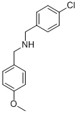 [(4-chlorophenyl)methyl][(4-methoxyphenyl)methyl]amine CAS#: 202145-29-7