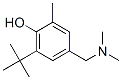 4-(dimethylaminomethyl)-2-methyl-6-tert-butyl-phenol CAS#: 13086-92-5