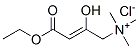 (4-ethoxy-2-hydroxy-4-oxobut-2-enyl)trimethylammonium chloride CAS#: 10485-23-1