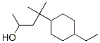 4-ethyl-alpha,gamma,gamma-trimethylcyclohexanepropanol CAS#: 10534-30-2