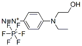 4-[ethyl(2-hydroxyethyl)amino]benzenediazonium hexafluorophosphate CAS#: 2599-76-0