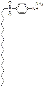 [4-(hexadecylsulphonyl)phenyl]hydrazine CAS#: 1590-67-6