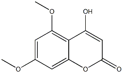 4-hydroxy-5,7-diMethoxy-2H-1-benzopyrane-2-one CAS#: 2555-38-6