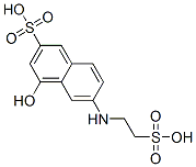 4-hydroxy-6-(2-sulfoethylamino)naphthalene-2-sulfonic acid CAS#: 259685-50-2