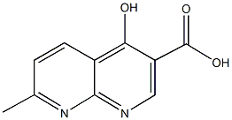 4-hydroxy-7-methyl-1,8-naphthyridine-3-carboxylic acid CAS#: 13250-97-0
