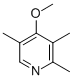 4-methoxy-2,3,5-trimethylpyridine CAS#: 109371-19-9