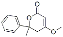 4-methoxy-6-methyl-6-phenyl-5H-pyran-2-one CAS#: 18381-99-2