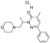 4-methyl-2-(1-morpholin-4-ylpropan-2-yl)-6-phenyl-pyridazin-3-one hydr ochloride CAS#: 28664-99-5