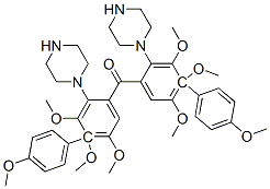 4-(p-Methoxyphenyl)-1-piperazinyl(3,4,5-trimethoxyphenyl) ketone CAS#: 17766-70-0