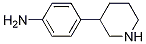 4-piperidin-3-ylaniline CAS#: 19733-56-3