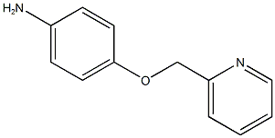 4-(pyridin-2-ylmethoxy)aniline CAS#: 102137-46-2