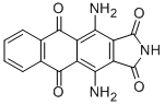 4,11-diamino-1H-naphth[2,3-f]isoindole-1,3,5,10(2H)-tetrone CAS#: 128-81-4