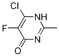 4(1H)-PyriMidinone, 6-chloro-5-fluoro-2-Methyl- CAS#: 105806-14-2