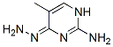 4(1H)-Pyrimidinone, 2-amino-5-methyl-, hydrazone (9CI) CAS#: 16931-08-1