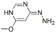 4(1H)-Pyrimidinone, 6-methoxy-, hydrazone (9CI) CAS#: 23905-80-8