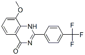 4(1H)-Quinazolinone,  8-methoxy-2-[4-(trifluoromethyl)phenyl]-  (9CI) CAS#: 211172-83-7