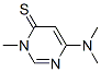 4(3H)-Pyrimidinethione,  6-(dimethylamino)-3-methyl- CAS#: 1075-43-0