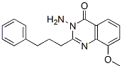 4(3H)-Quinazolinone, 3-amino-8-methoxy-2-(3-phenylpropyl)- CAS#: 108014-07-9