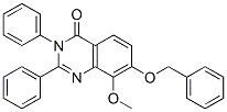 4(3H)-Quinazolinone, 7-(benzyloxy)-8-methoxy-2,3-diphenyl- (8CI) CAS#: 23938-76-3