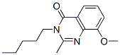 4(3H)-Quinazolinone,  8-methoxy-2-methyl-3-pentyl- CAS#: 107417-88-9