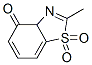 4(3aH)-Benzothiazolone,2-methyl-,1,1-dioxide(9CI) CAS#: 110032-67-2