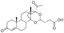 4,4-[(3,20-dioxopregn-4-ene-14,17-diyl)dioxy]butyric acid CAS#: 23655-69-8