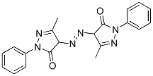 4,4'-Azobis(3-methyl-1-phenyl-2-pyrazolin-5-one) CAS#: 13615-29-7