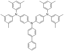4,4'-BIS[DI(3,5-XYLYL)AMINO]-4''-PHENYLTRIPHENYLAMINE CAS#: 249609-49-2
