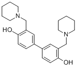 4,4'-Biphenyldiol, 3,3'-bis(piperidinomethyl)- CAS#: 10560-23-3